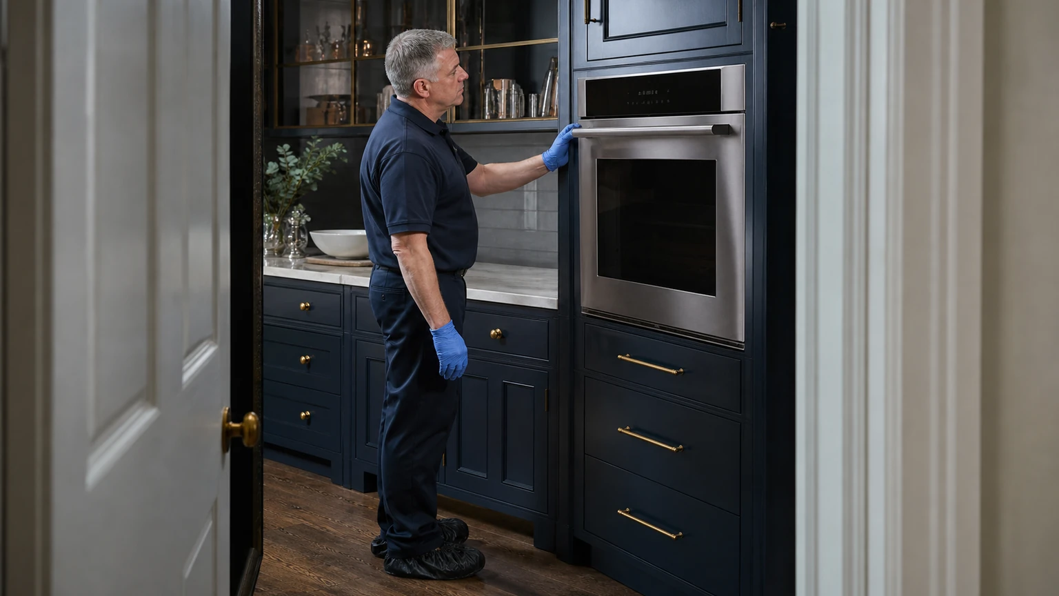 Built-in wall oven diagnostic visit in Wellesley